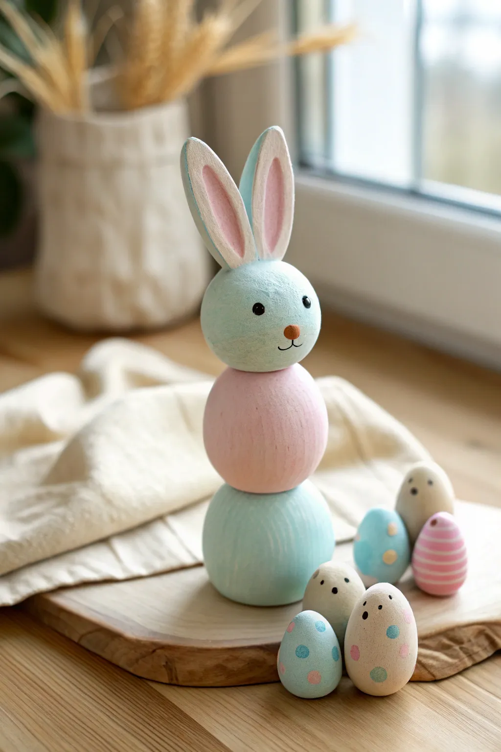 Simple chunky clay animals from basic shapes, perfect kid friendly sculpture ideas.