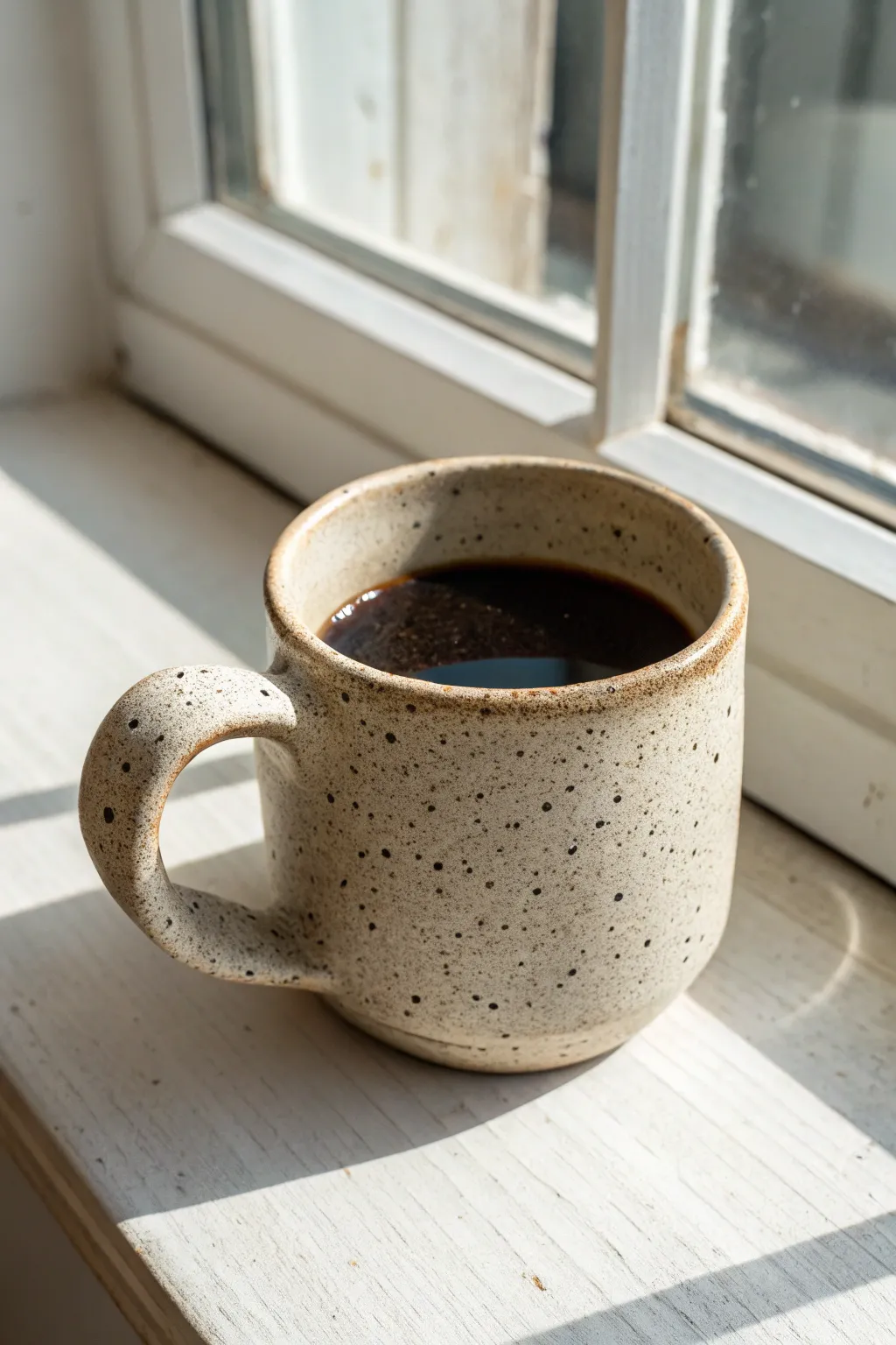 Oversized handle mug idea: roomy grip, cozy curves, and a minimalist clay look for coffee.