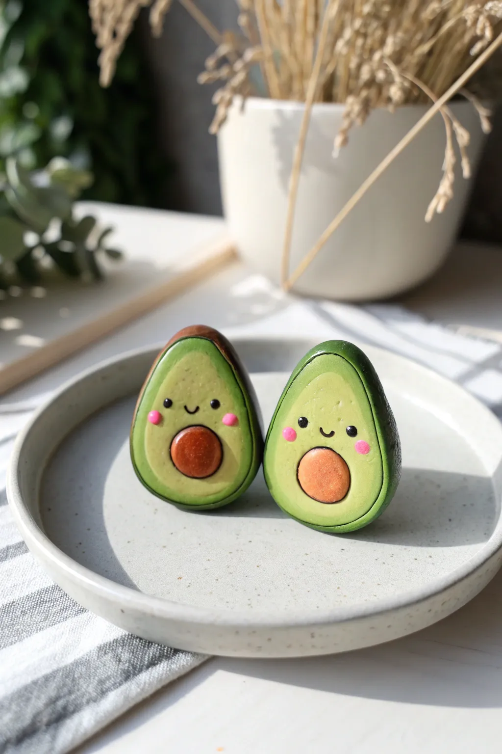 Make a clay date sweet with Food With Faces magnets, tiny smiles and bold color pops.