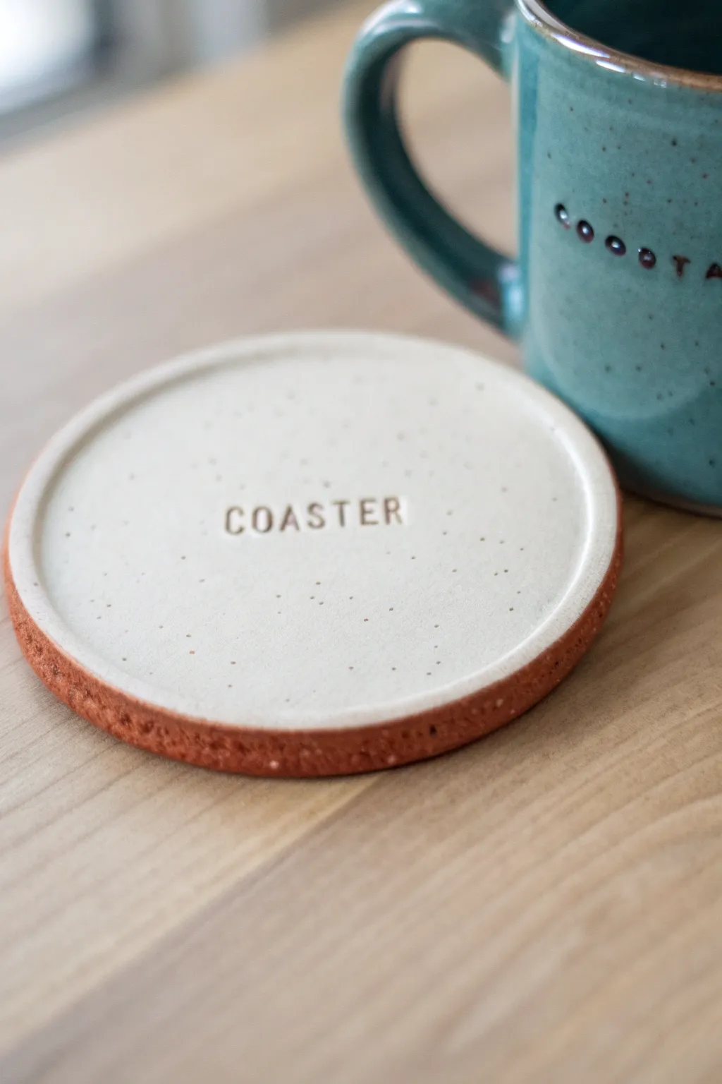 A minimalist lyric coaster with initials and date, the sweetest handmade keepsake for your boyfriend.