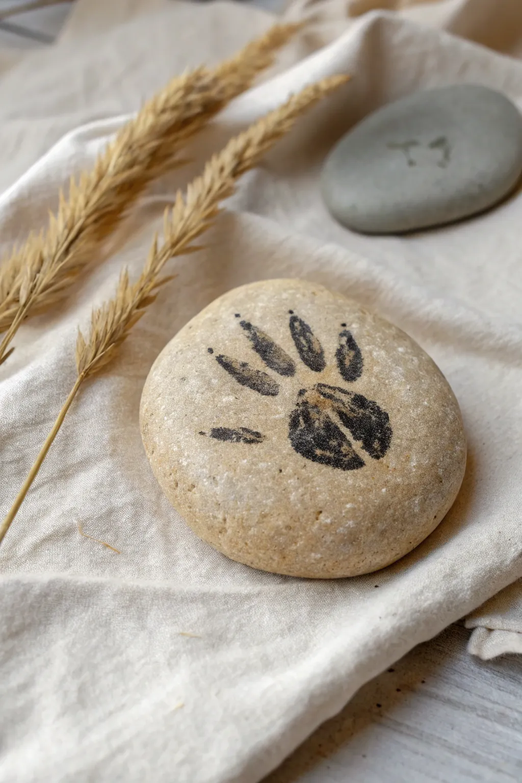Make dinosaur fossil stones with simple imprints a fun, kid-friendly clay keepsake.