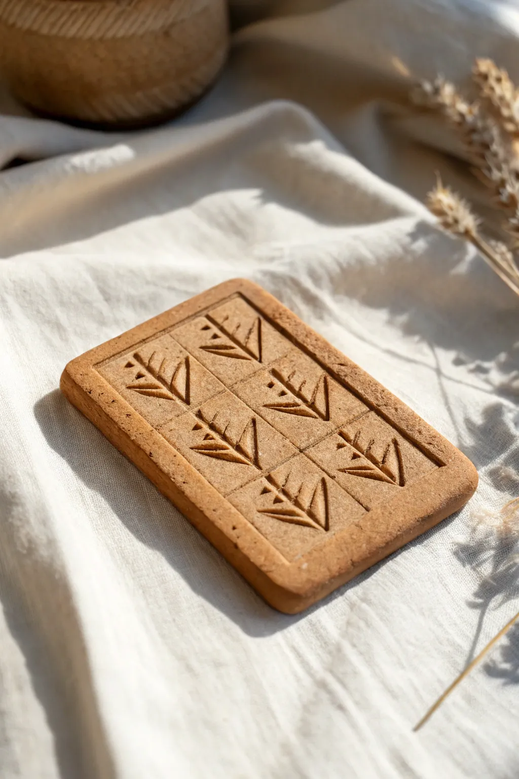 Cuneiform-inspired clay tablet: a simple middle school project with timeless, handmade texture