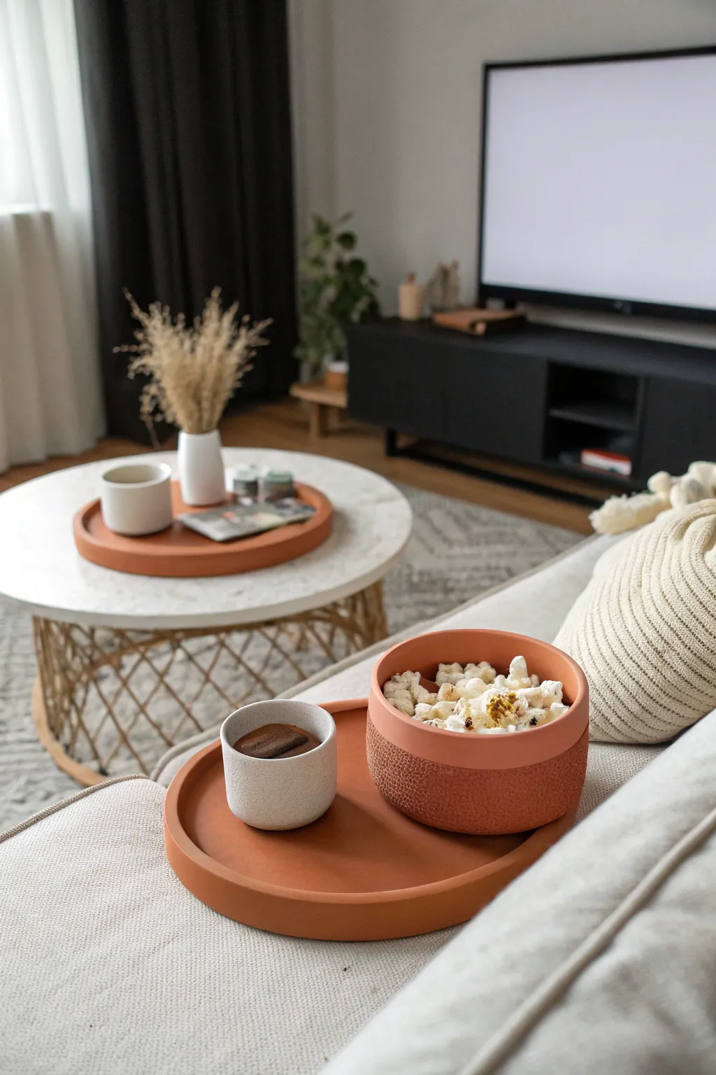 A sweet best-friend pair: two tiny hangout dioramas that connect side by side beautifully.