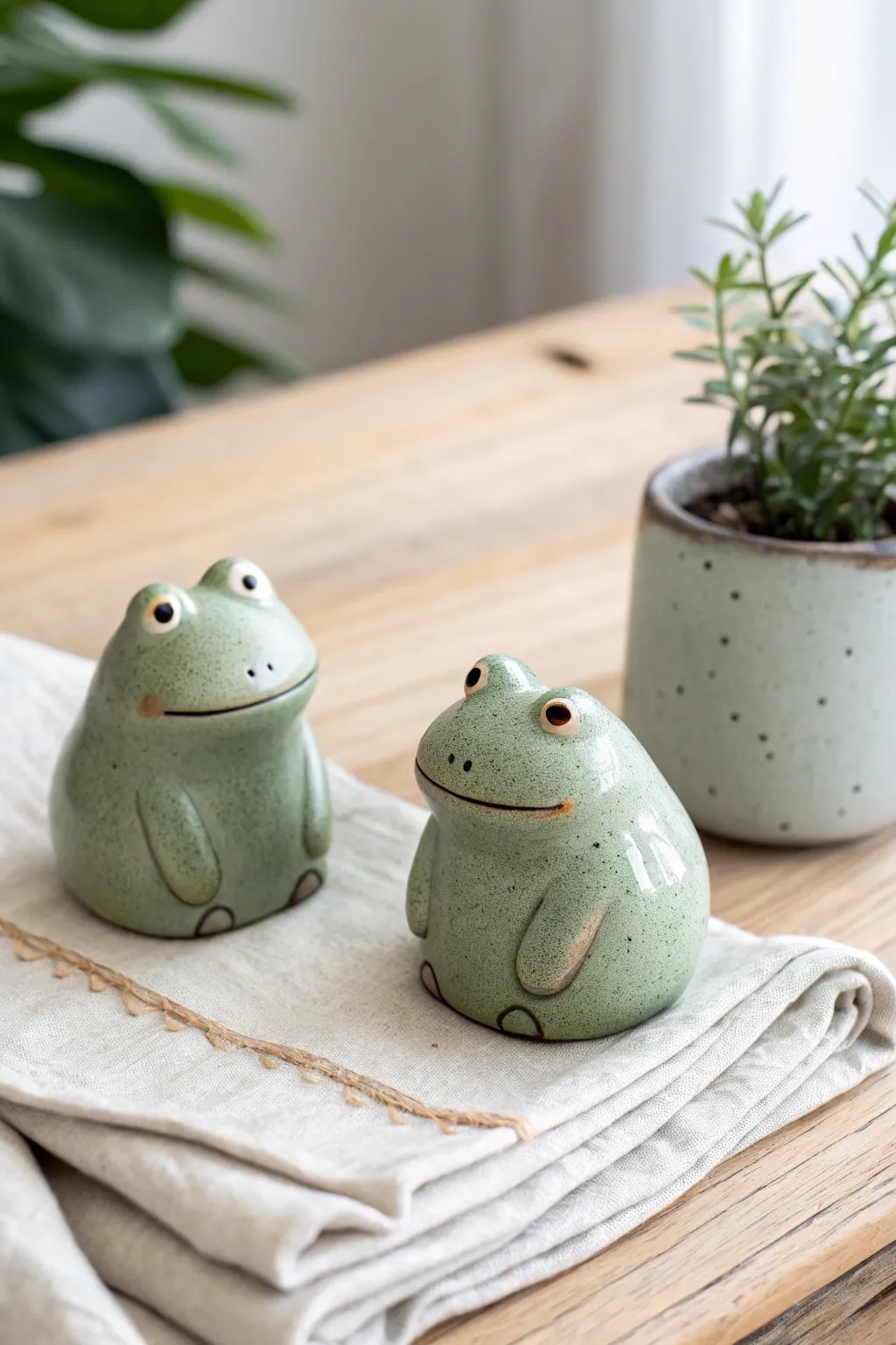 Mini animal besties you can make in a date night, sweet, simple, palm-sized clay charm.