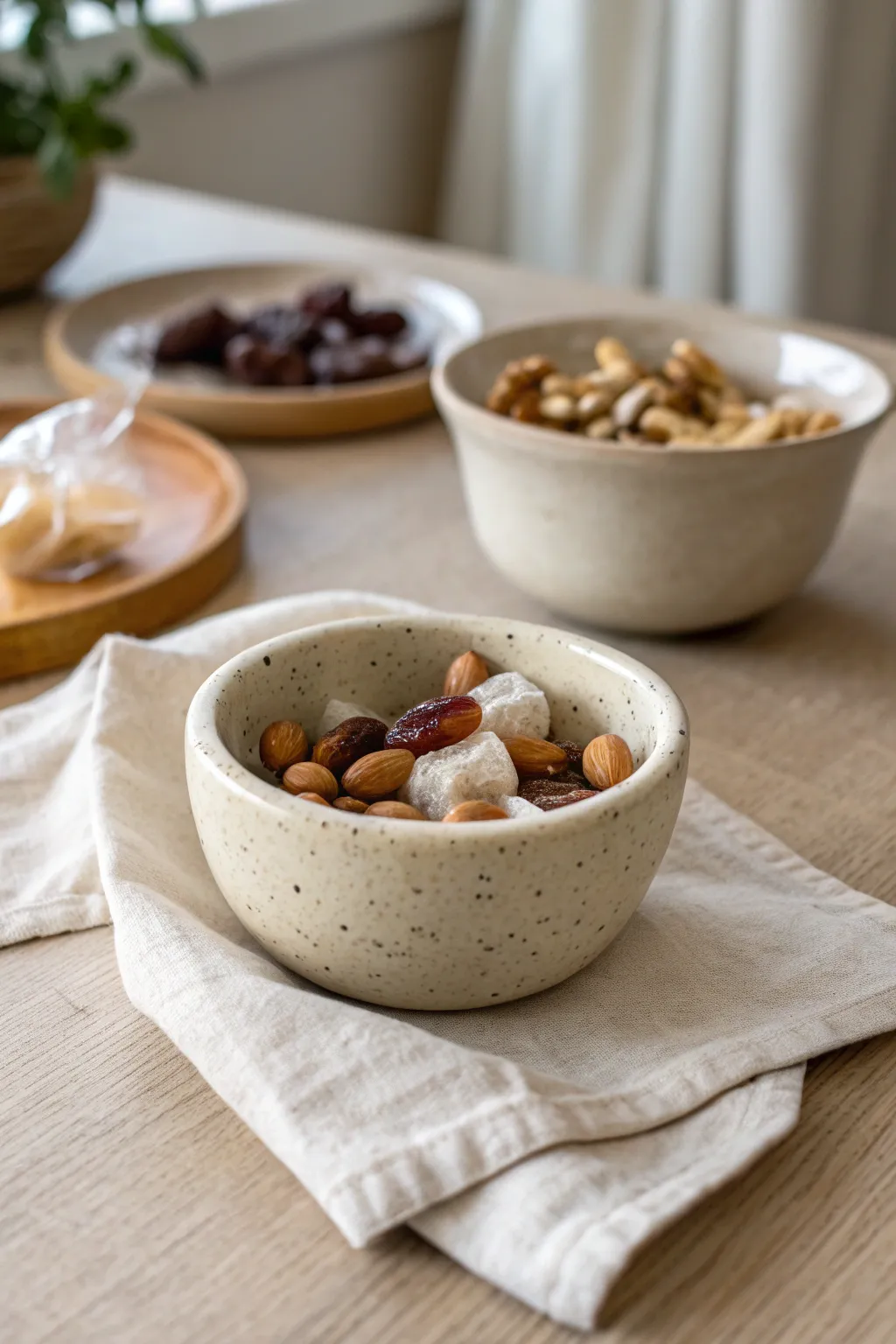 Matchy pinch pot snack bowls for a cozy at home pottery date night, simple handmade charm