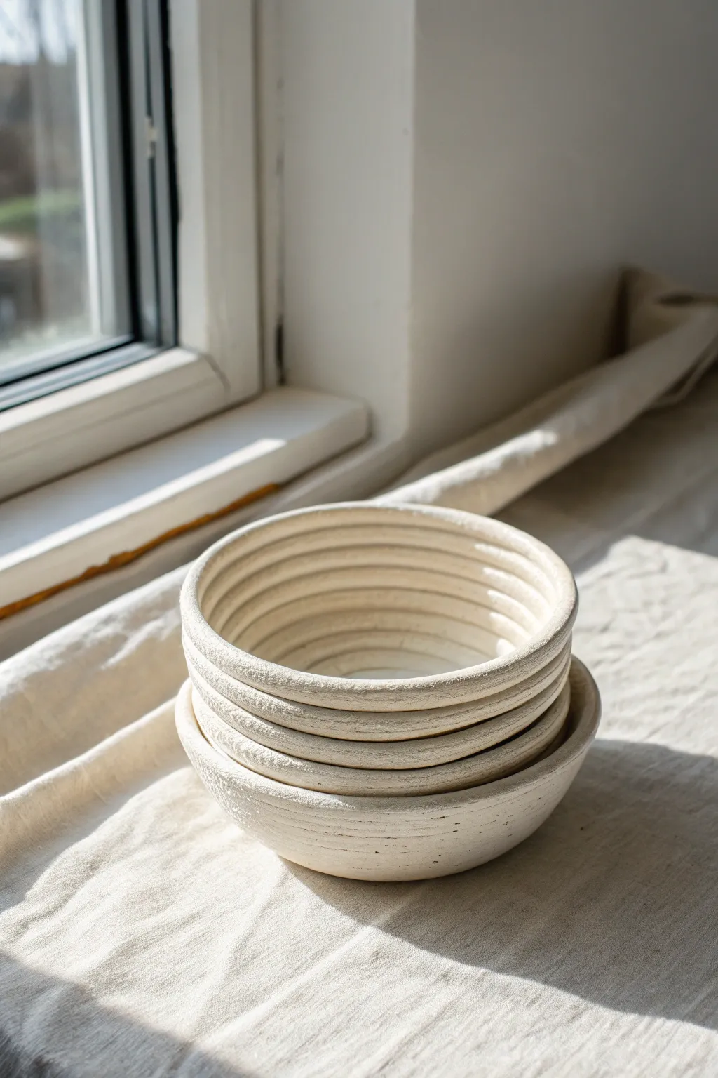 No-fail coil bowl inspiration: simple, handmade texture with clean minimalist contrast.