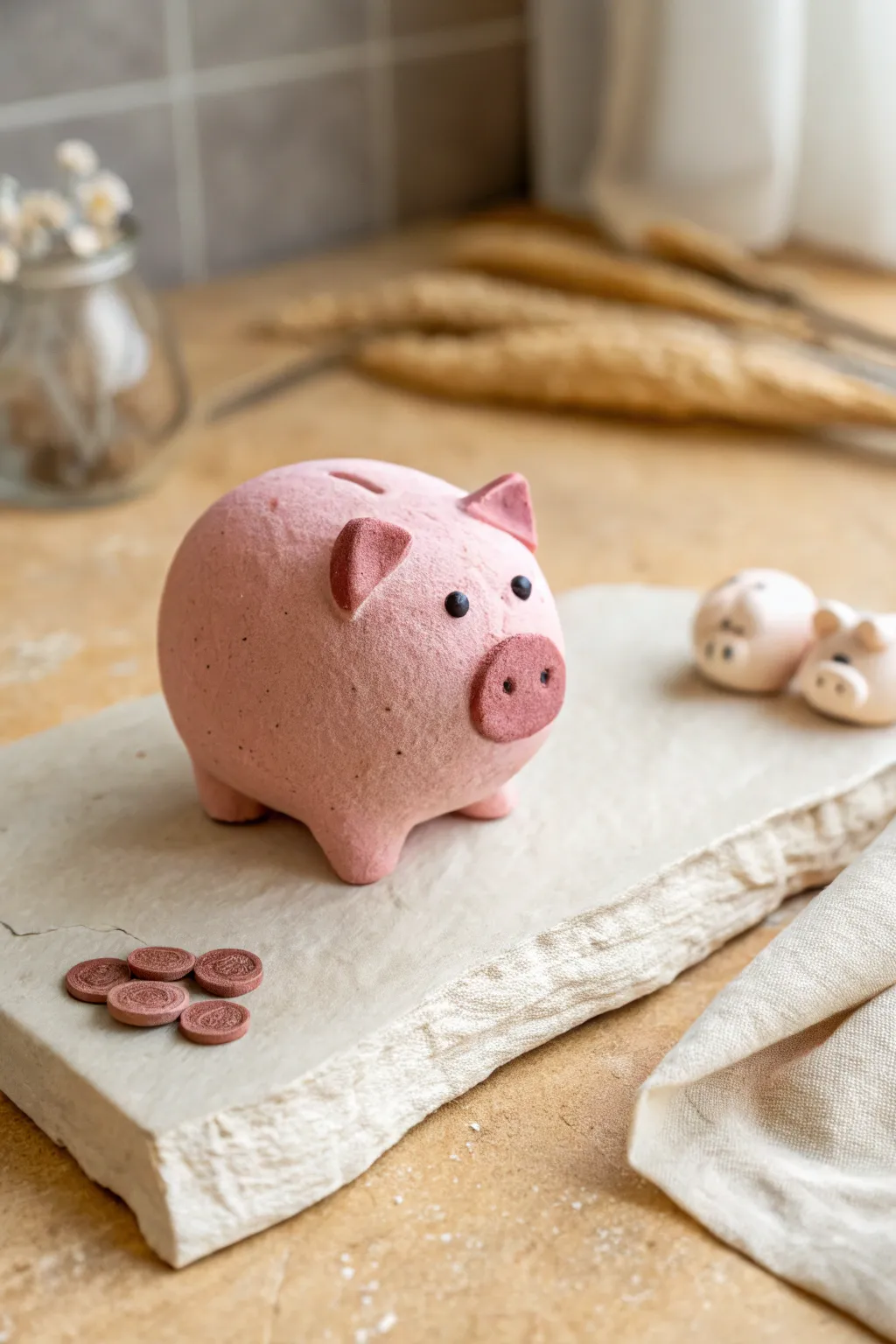 Meet the Pink Piggy Pocket Pal, a soft matte mini that adds sweet charm to any desk or shelf.