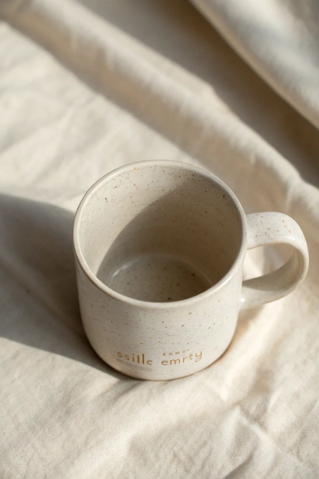 Paint a tiny surprise at the bottom of your mug for a laugh with every last sip.