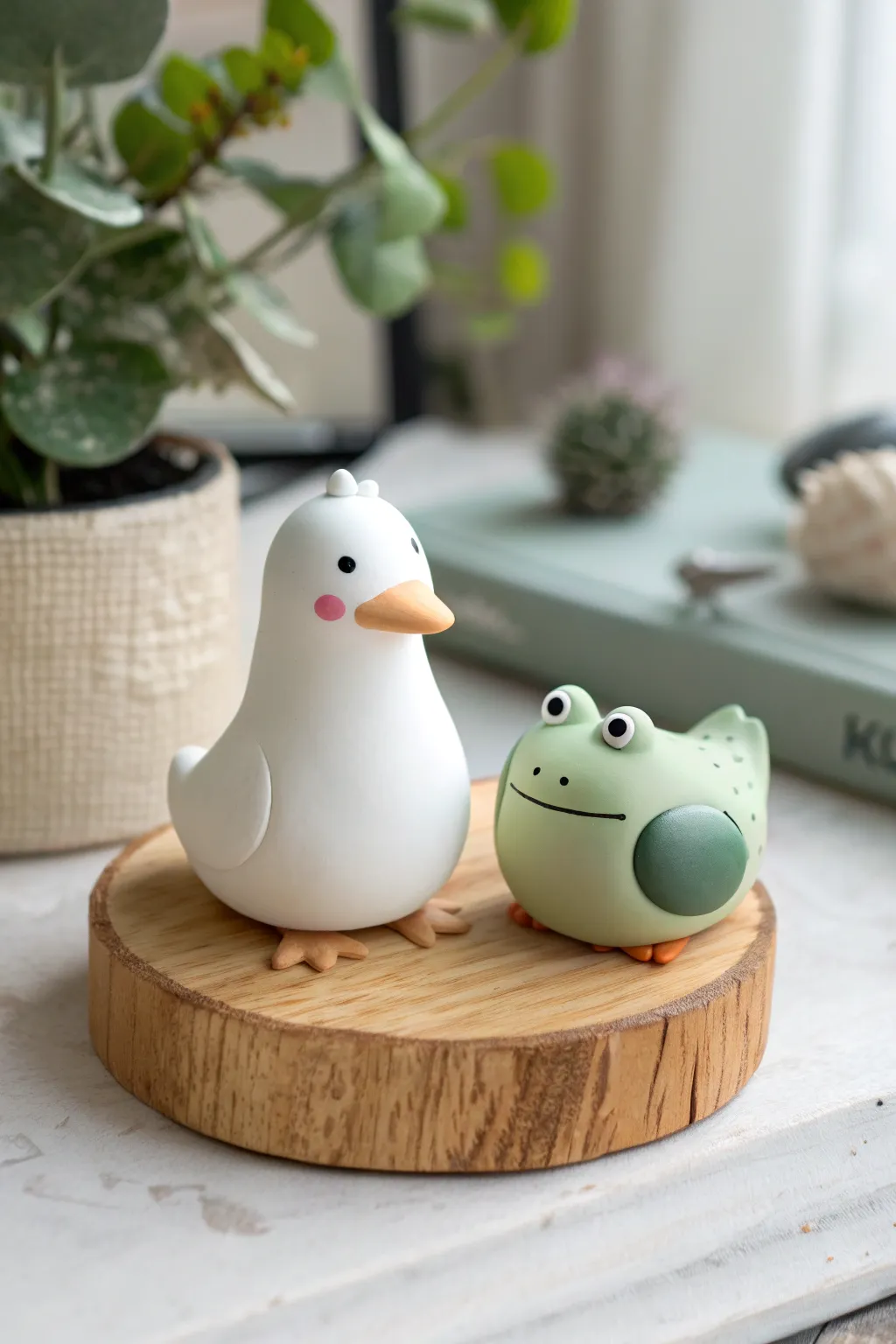 Make inside-joke polymer clay desk buddies together for a cute, low-key date night craft.