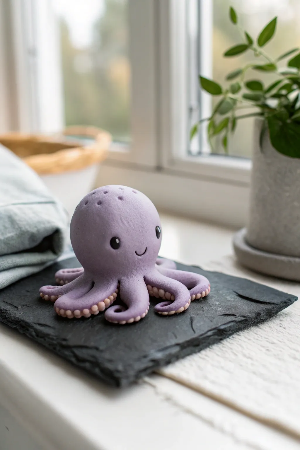 Tiny pastel octopus desk buddy that adds calm, cute charm to your workspace in minutes.