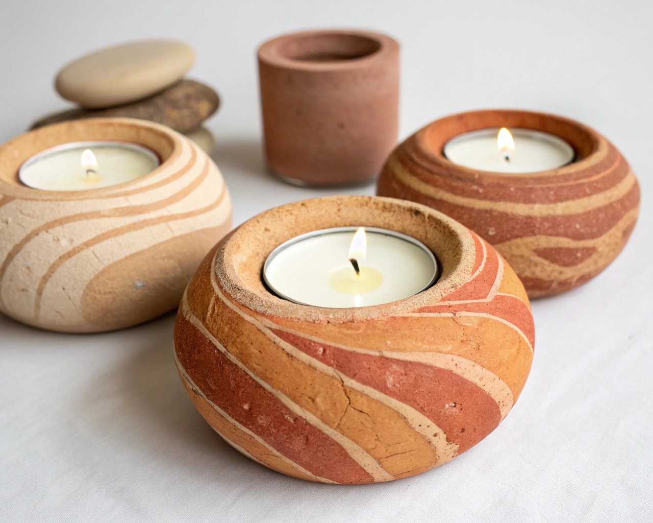 Explore diverse design options for candleholders, from tea-light cradles to taper supports.