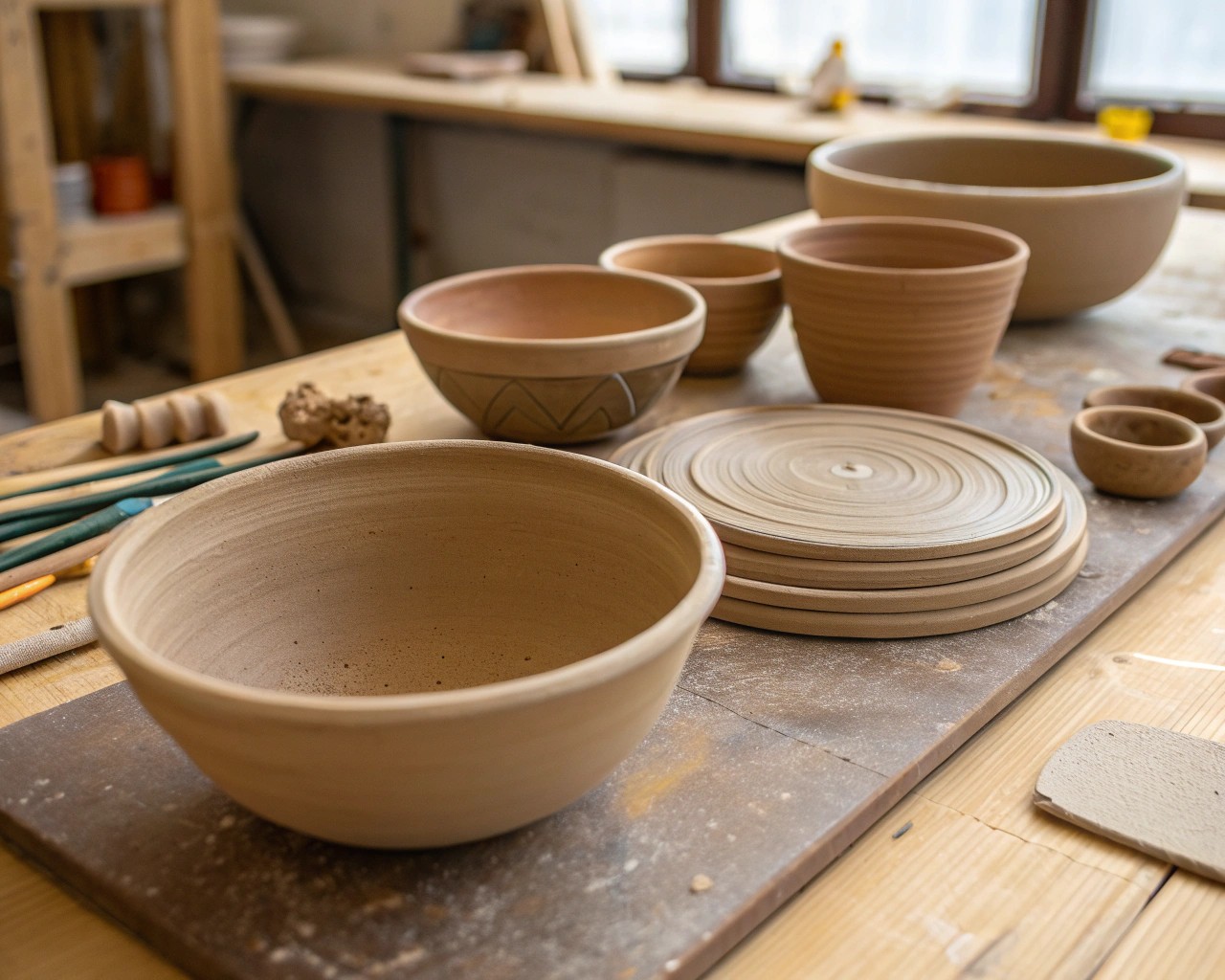 Exploring basic hand-building techniques to create varied clay objects.